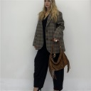 pantalone in tessuto modello balloon point